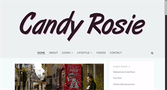 Desktop Screenshot of candyrosie.com